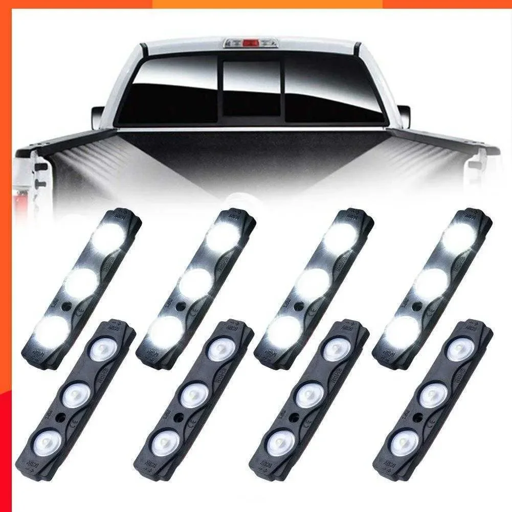 New RV Atmosphere Light LED Pod Kit Strip Mini Designed Bed For Car Interior Truck Waterproof White Pickup Lights Cargo