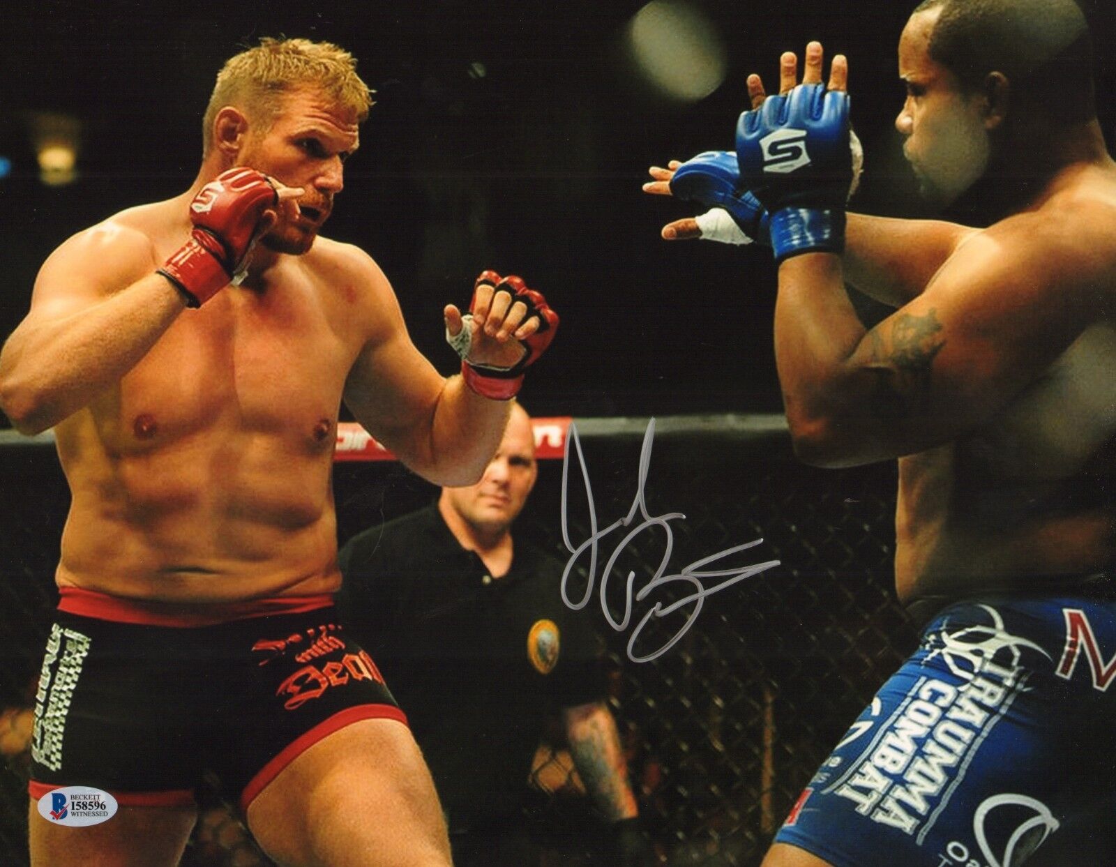 Josh Barnett Signed 11x14 Photo Poster painting BAS Beckett COA UFC Pride FC StrikeForce Picture