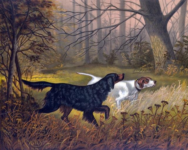 

Hunting Dogs – Paint By Numbers - 40*50CM, 501 Original