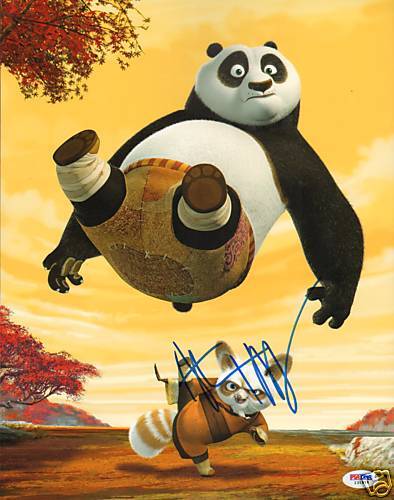 Dustin Hoffman Signed 11x14 Photo Poster painting PSA/DNA COA Kung Fu Panda Picture Autograph