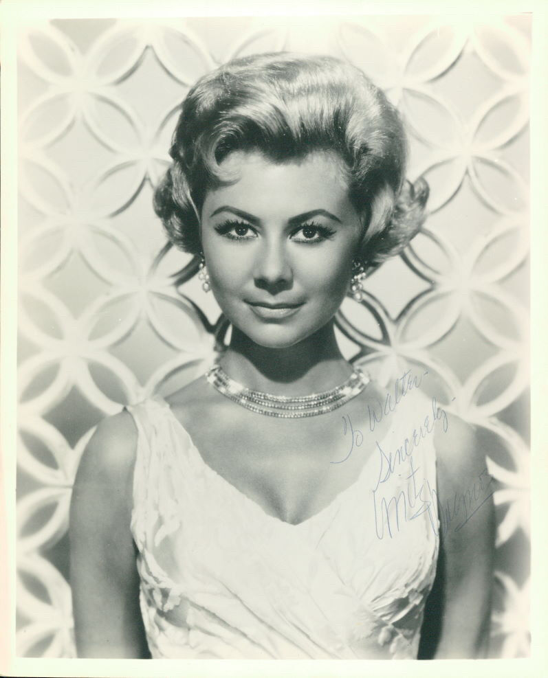 Mitzi Gaynor (Vintage, Inscribed) signed Photo Poster painting COA