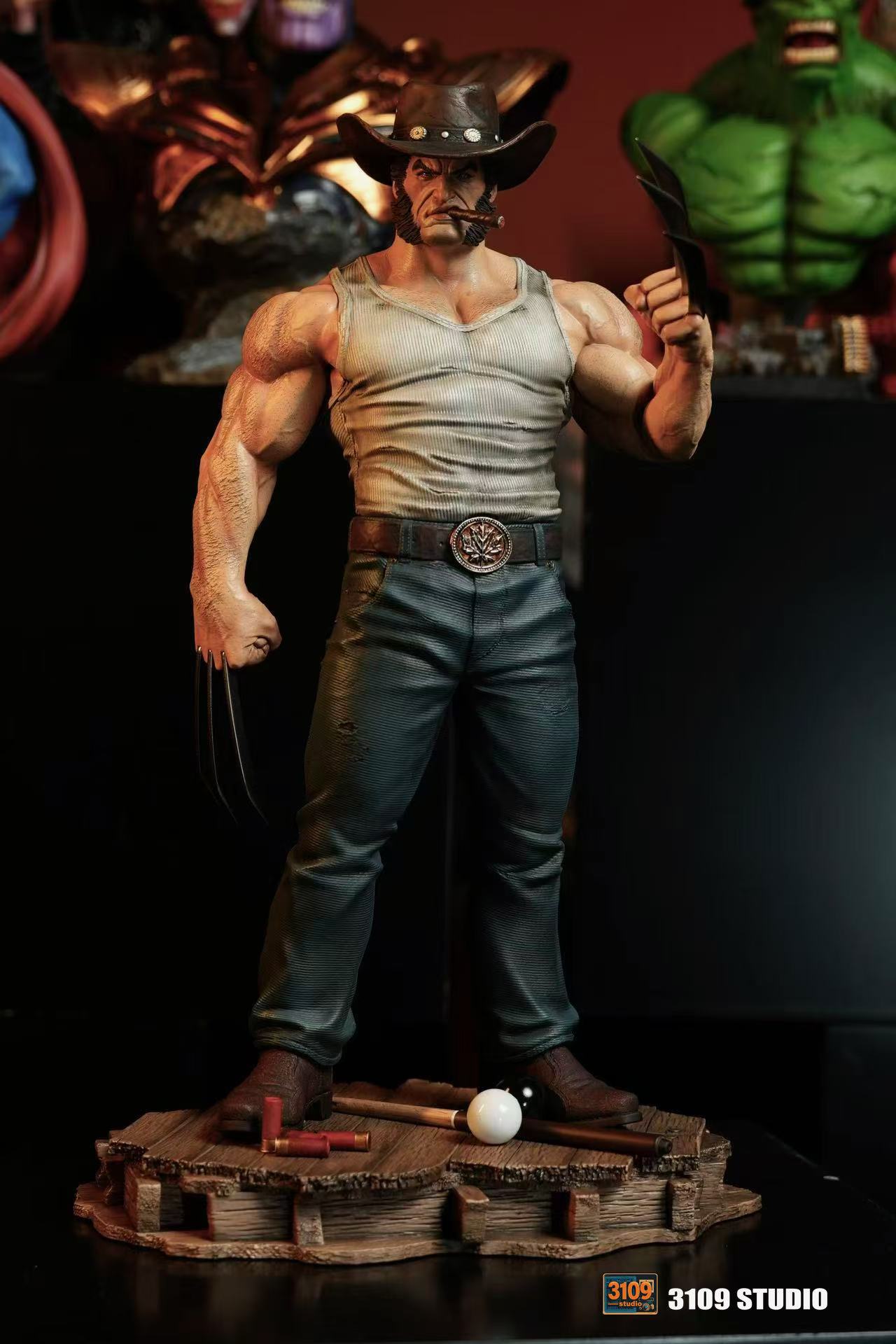 3109 Studio - Wolverine 1/4 Full Body Portrait Wolverine Statue(GK)-
