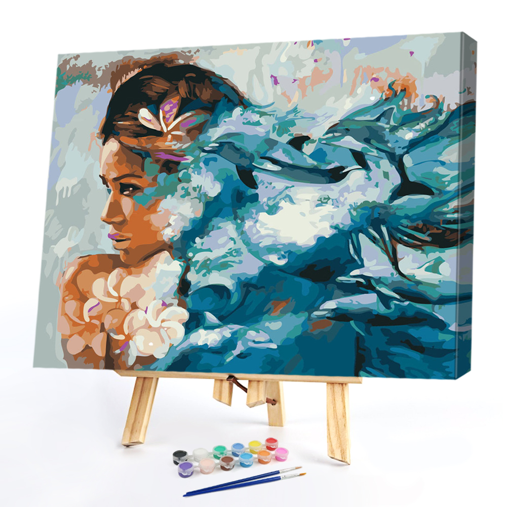 

40x50cm - Paint By Numbers Flower Beauty, 501 Original