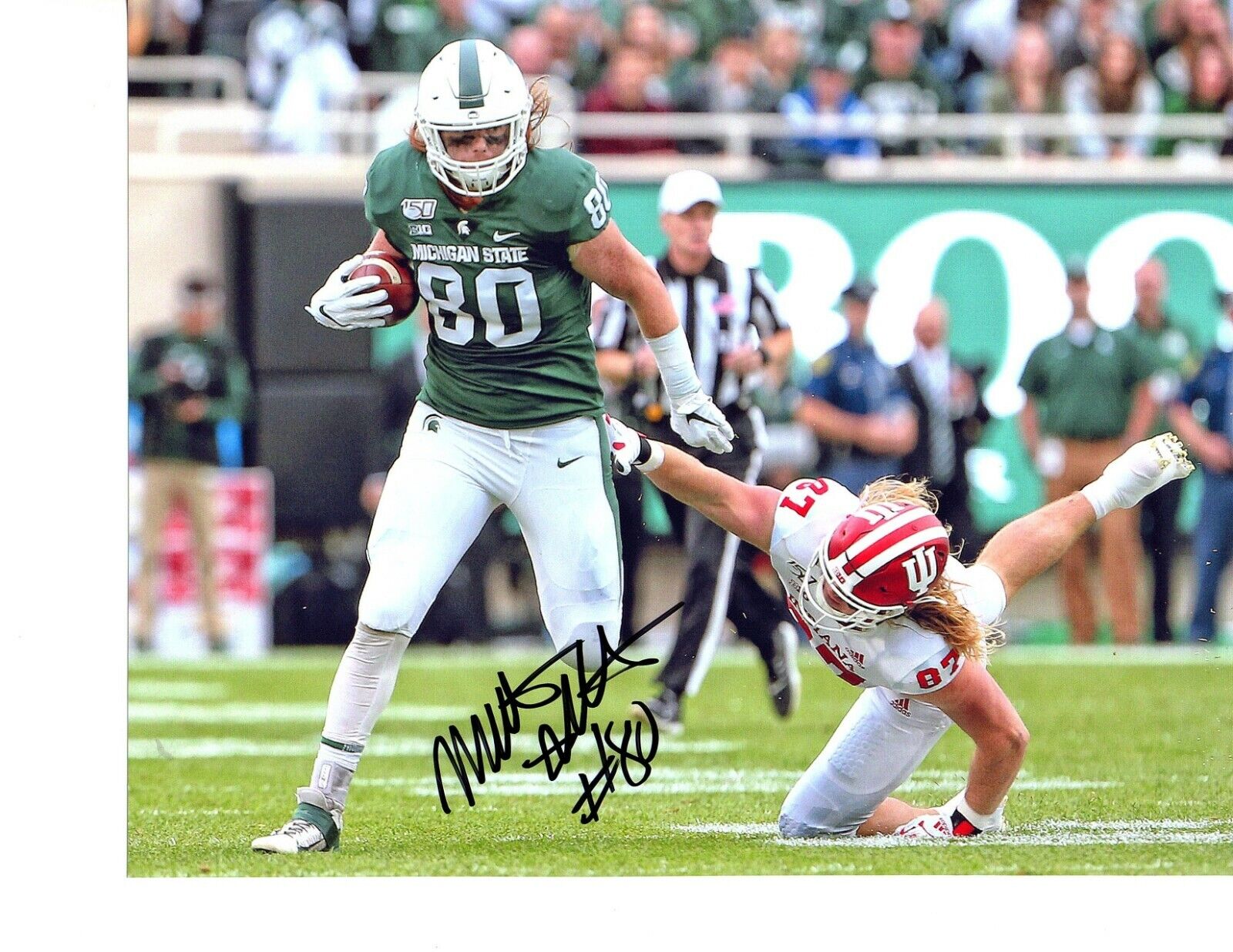 Matt Seybert signed autographed 8x10 Photo Poster painting Michigan State Spartans MSU