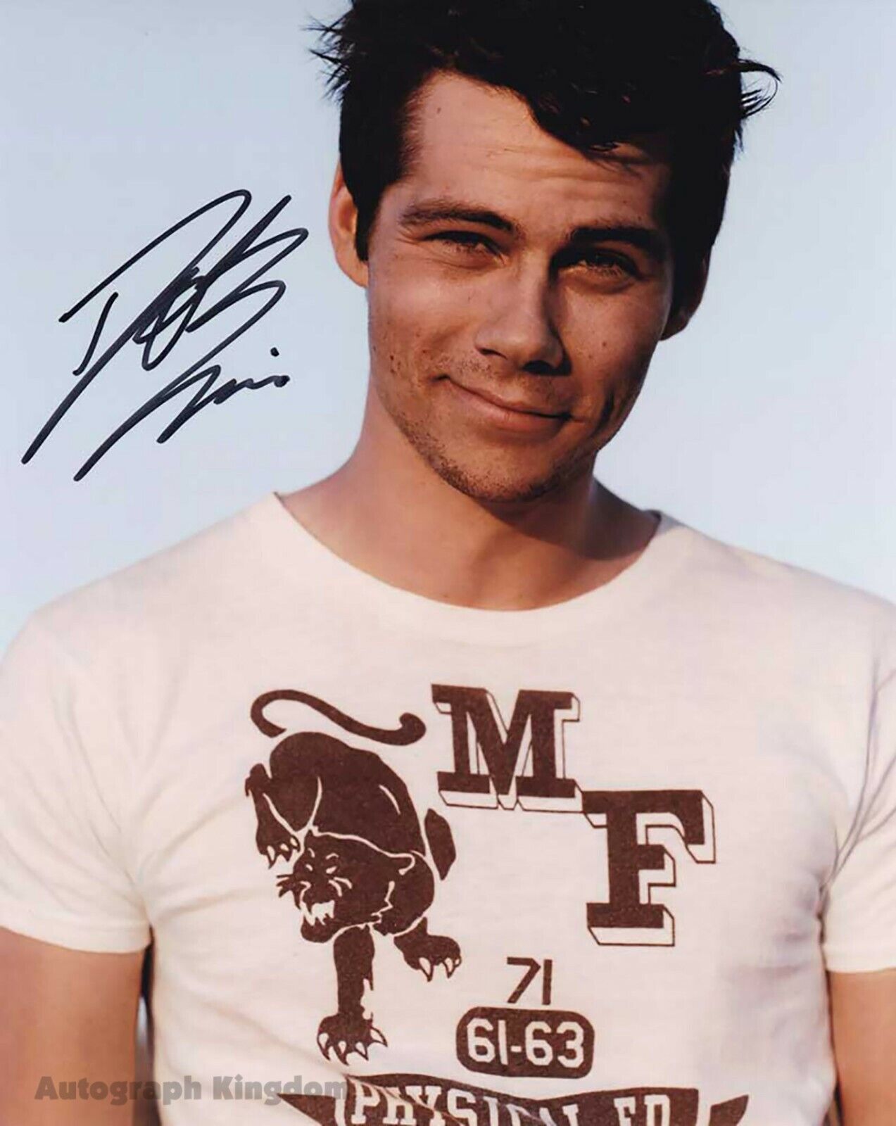 Dylan O'Brien Teen Wolf, The Maze Runner 8 x 10 Autographed Photo Poster painting (Reprint #2)