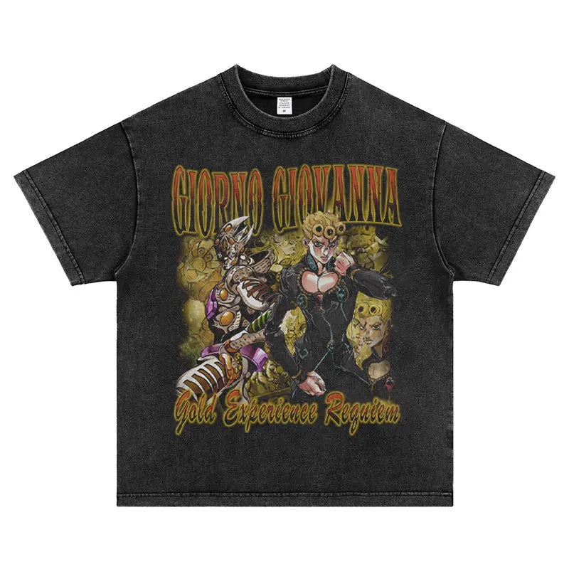 JoJo's Giorno Giovanna Vintage T-Shirt