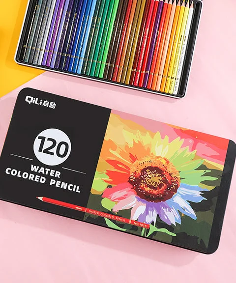 120 Colors Professional Premium Watercolor Pencils-Himinee.com