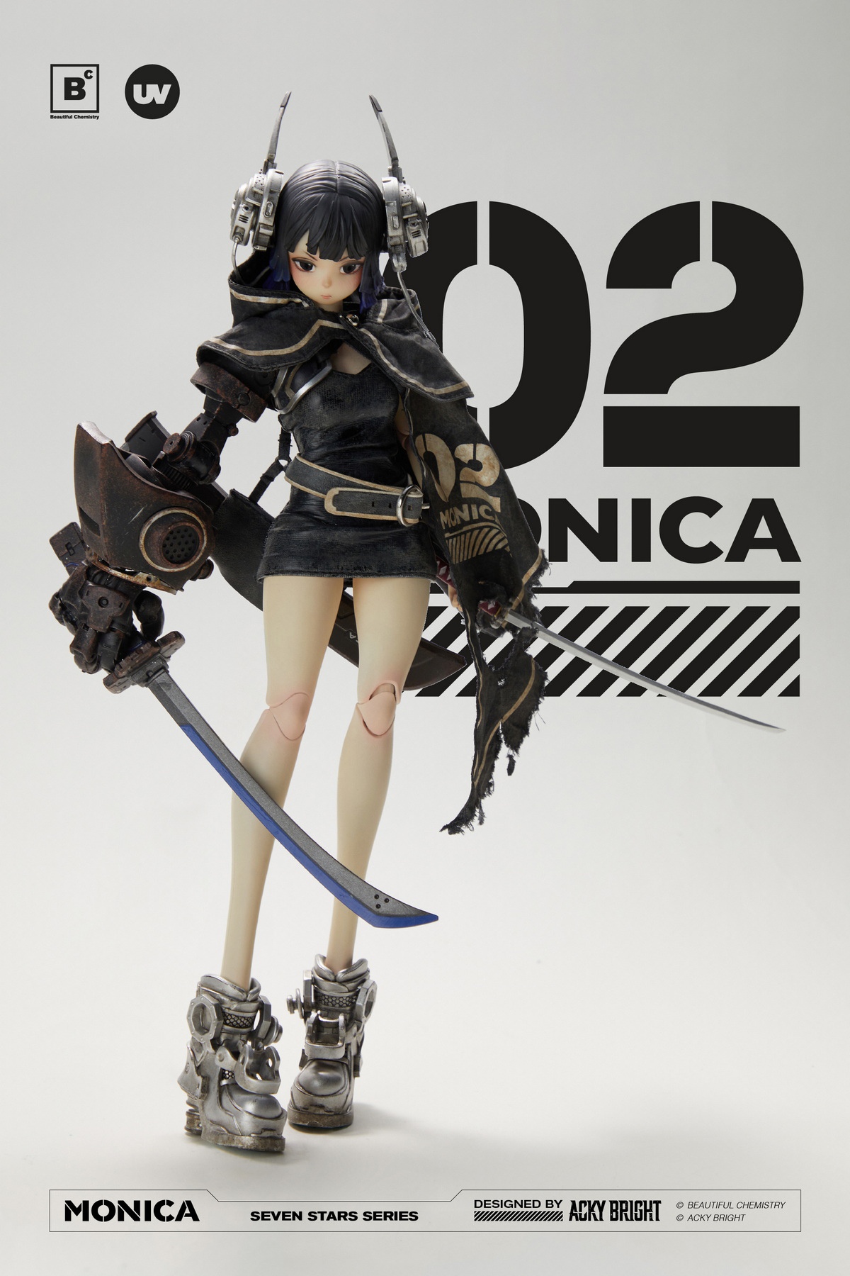 Beautiful Chemistry - Seven Stars Series No. 02 Monica UV202415 (Licensed) Action Figure-