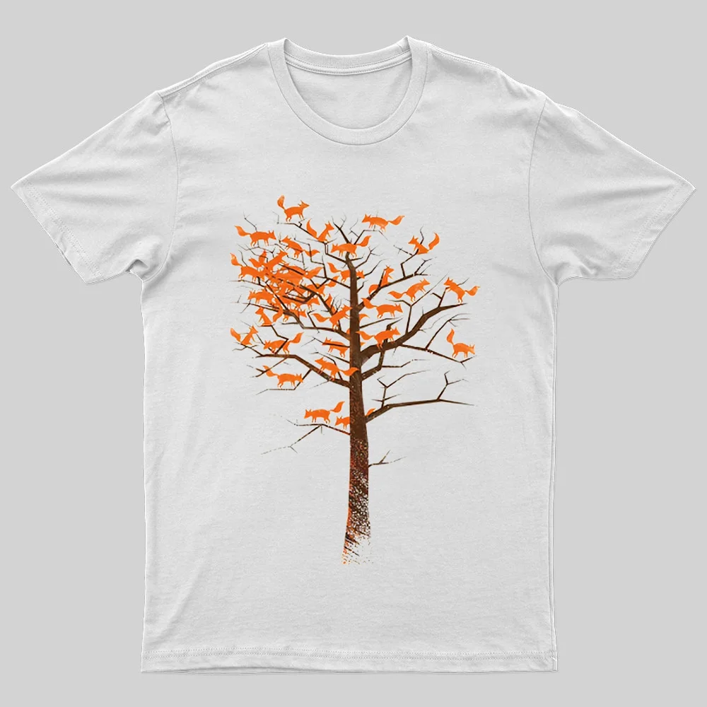 Fox Tree Printed Men's T-shirt