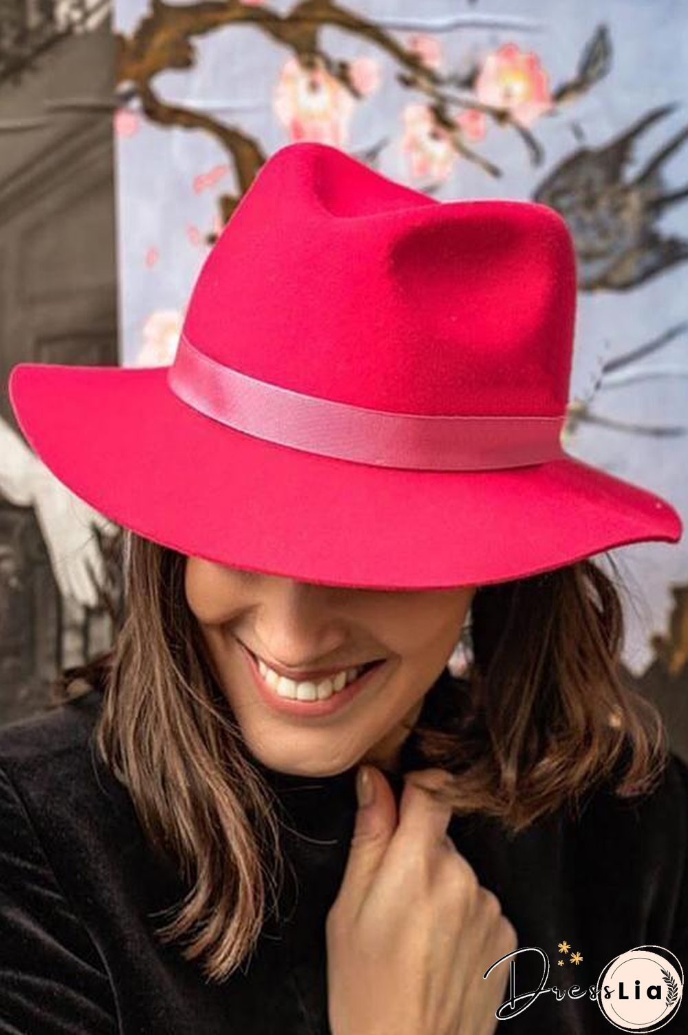 Woolen Fedora Hat