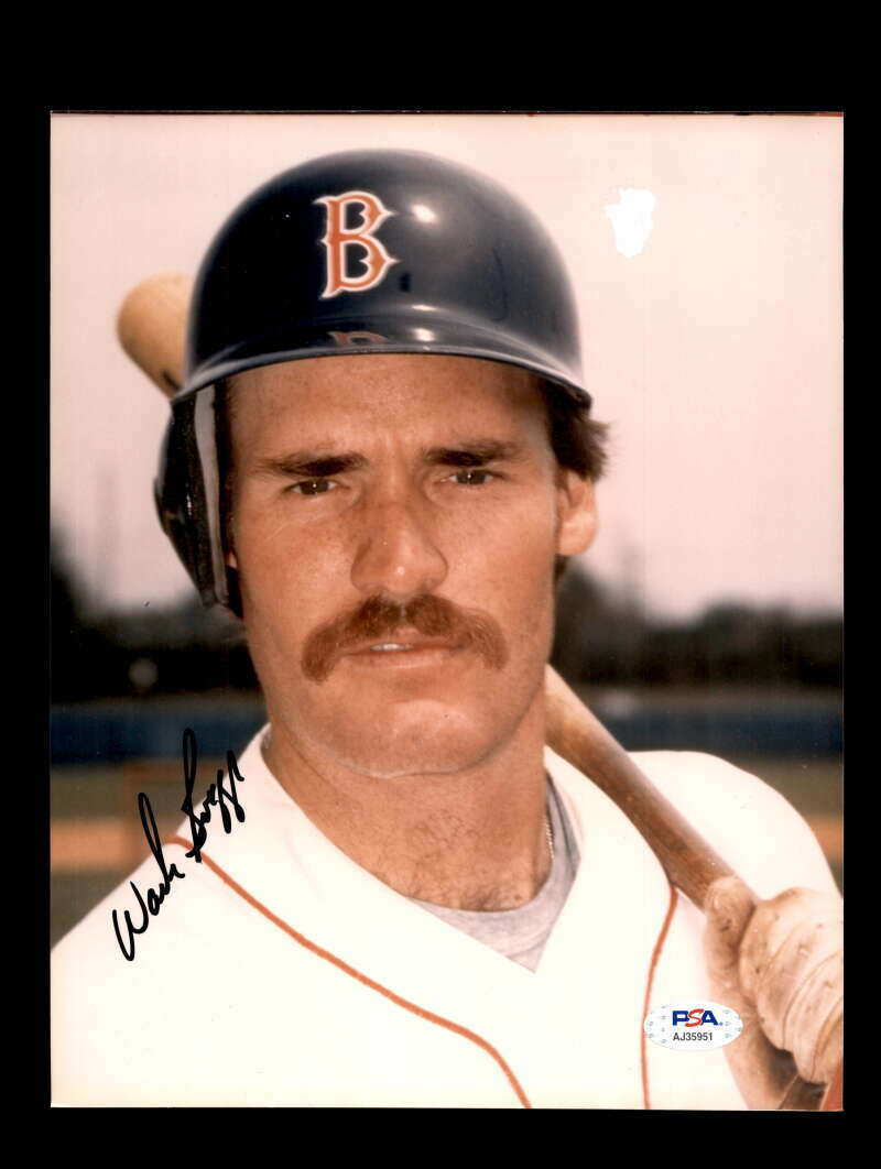 Wade Boggs PSA DNA Cert Signed 8x10 Photo Poster painting Red Sox Autograph