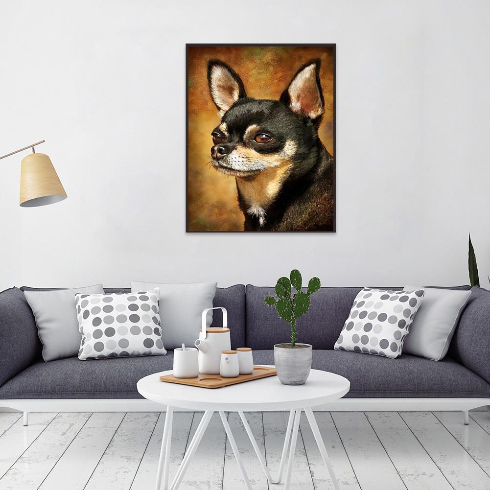 

(Multi-Size) Two Dogs - Round/Square Drill Diamond Painting - 30*40CM, Square diamond 30*40cm, 501 Original