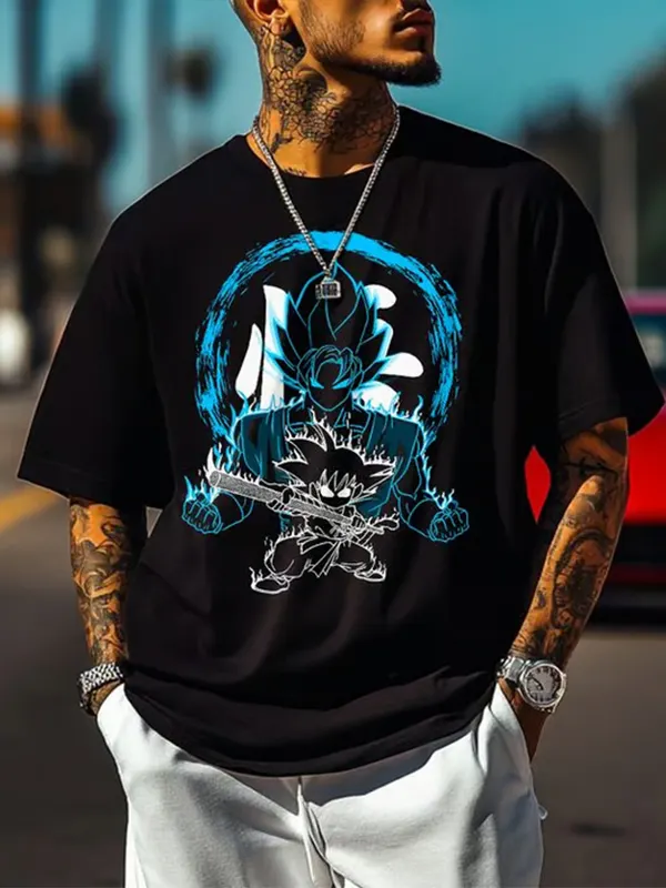 Men's Fashionable Dragon Ball Goku T-shirt