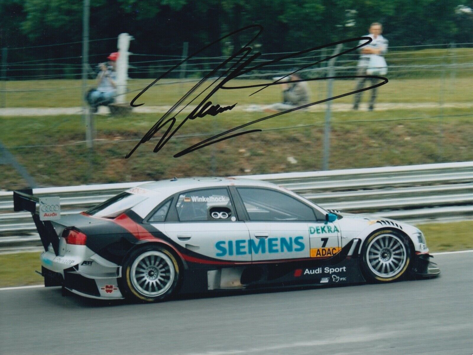 Markus Winkelhock Hand Signed 8x6 Photo Poster painting - Touring Cars Autograph.