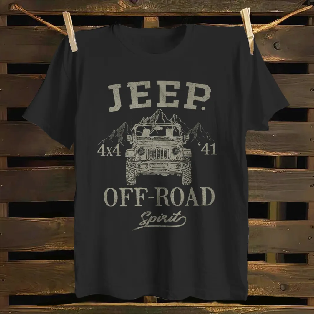 Off-Road Adventure Design Graphic Men's T-shirt
