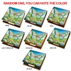 (US Local)Butterfly PU Diamond Painting Notecard Box Contains 150 Sheets of Paper