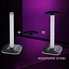 RGB Light Desktop Headphone Stand Anti Slip USB Support Over Ear Headset Holder