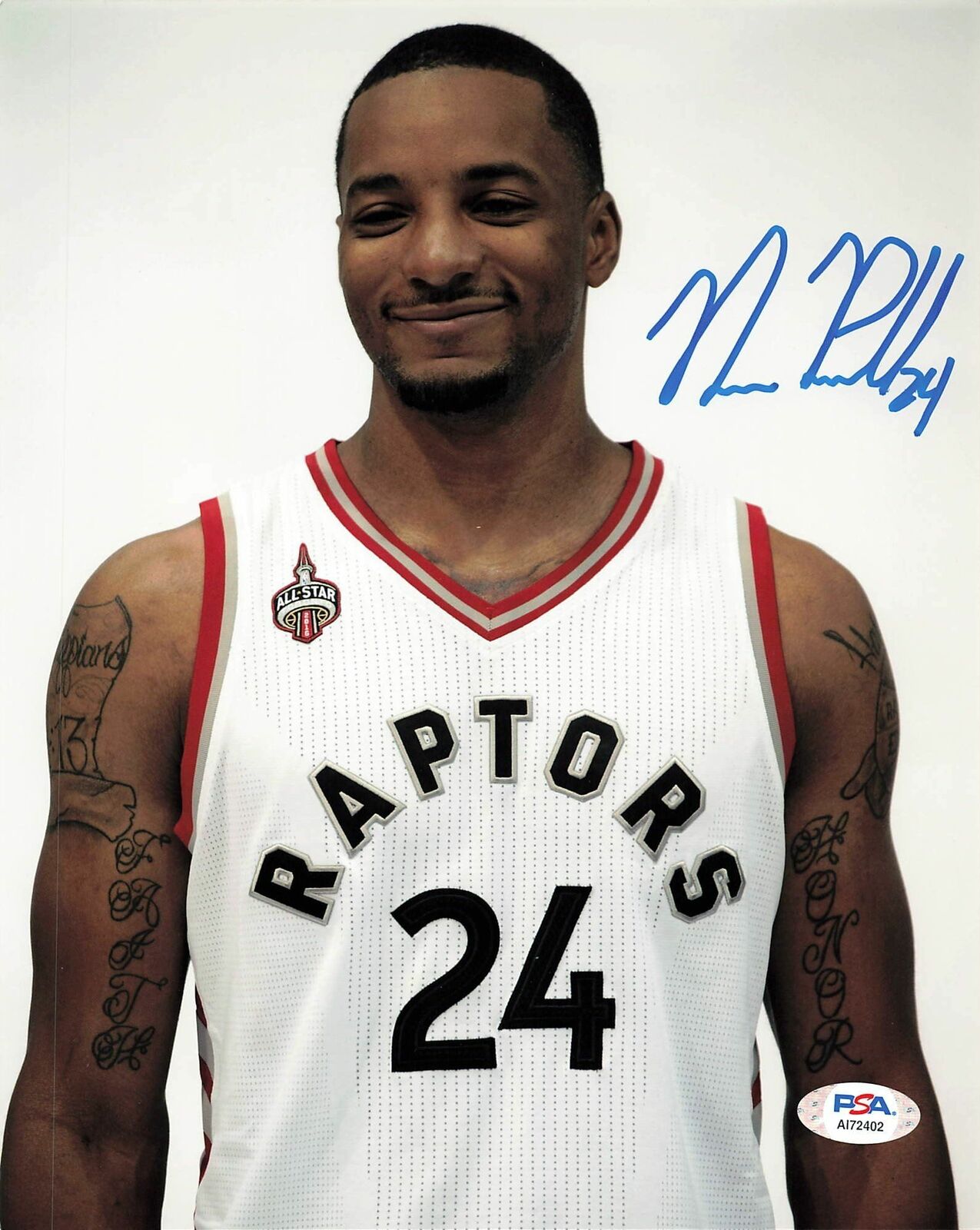 NORMAN POWELL signed 8x10 Photo Poster painting PSA/DNA Toronto Raptors Autographed