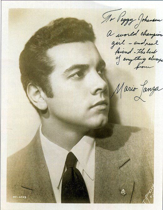 MARIO LANZA Signed Photo Poster paintinggraph - Operatic Tenor Singer - Preprint