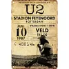 (Multi Style)U2 - Vintage Metal Signs - 20*30cm/30*40cm - Music