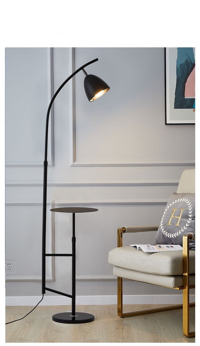 Floor Lamp Modern Simple Living Room Bedroom Study Dining Room Office Led Lamp Tea Table Bedside Floor Lamp