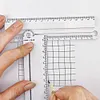 Multifunctional Folding Geometric Drawing Ruler Line Circular Drafting Tool