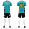 QZJC Custom-made Quick-Drying Men's & Women's Soccer Wear Short-Sleeved Training & Match Team Uniforms