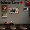 Dogs Welcome - Vintage Metal Signs - 20*30cm/30*40cm - Garden