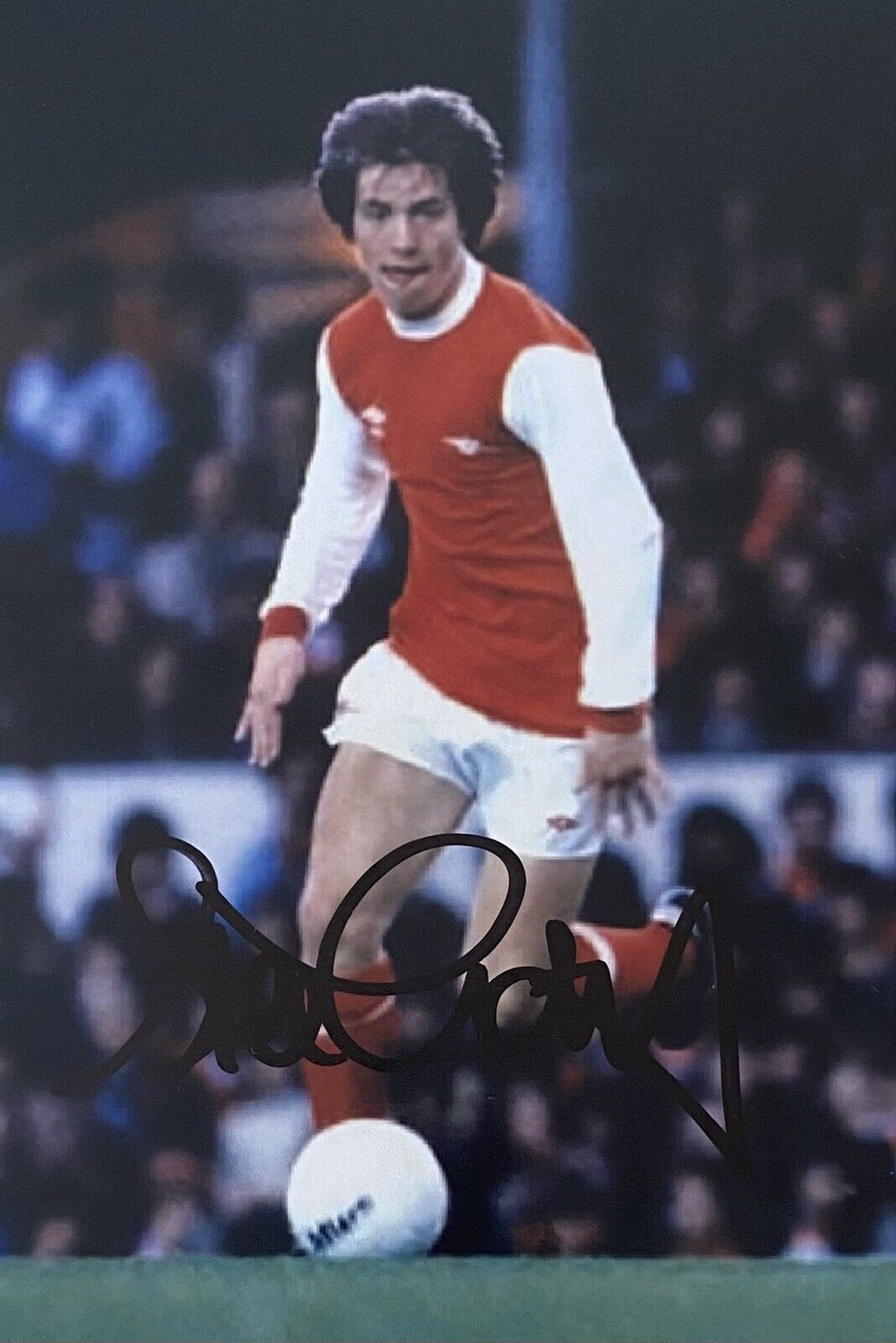 Steve Gatting Genuine Hand Signed Arsenal 6X4 Photo Poster painting