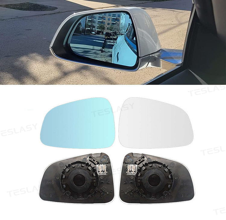 Tesla Model 3/S/X/Y Wide Angle Side Mirror Glass Blade | Teslasy