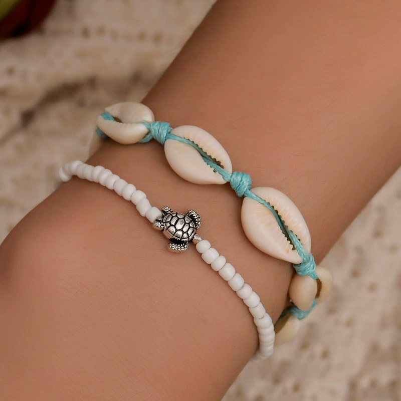 Seashell Turtle Bracelet