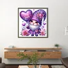 Valentine'S Day Goblin - 11CT Stamped Cross Stitch 40*40cm