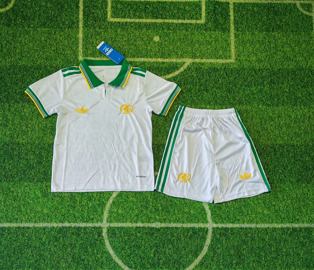 25/26 Roma Third Away Kids Kit Football jersey Thai Quality