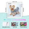 5D bricolage partiel forme sp&eacute;ciale foret diamant peinture kit d&eacute;cor chien30x30cm