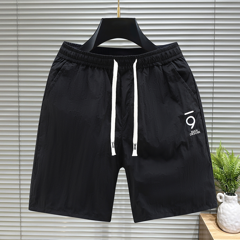 Swim Shorts Summer Mens Swim Trunks Short Men Shorts GYM Basketball Running Quick-Drying Shorts Baggy Print Beach Shorts Shorts