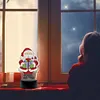 DIY Diamond Painting 7 Color Night Light Lamp Home Decoration Ornament Gift Kit(Santa Claus)