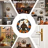 Haunted House Wreath 2D Flat DIY Diamond Painting Pendant Wall Decor 24cm