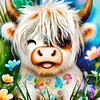 uk.everydayedeals (Limited Stock)Cross Stitch - 11ct Stamped - Dessin anim&eacute; (40*40cm)