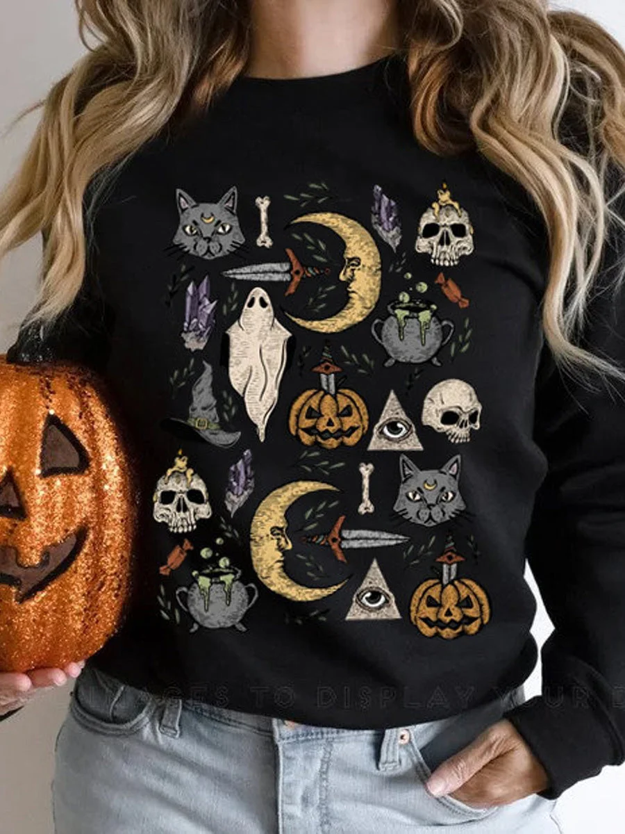 Vintage Halloween Sweatshirt