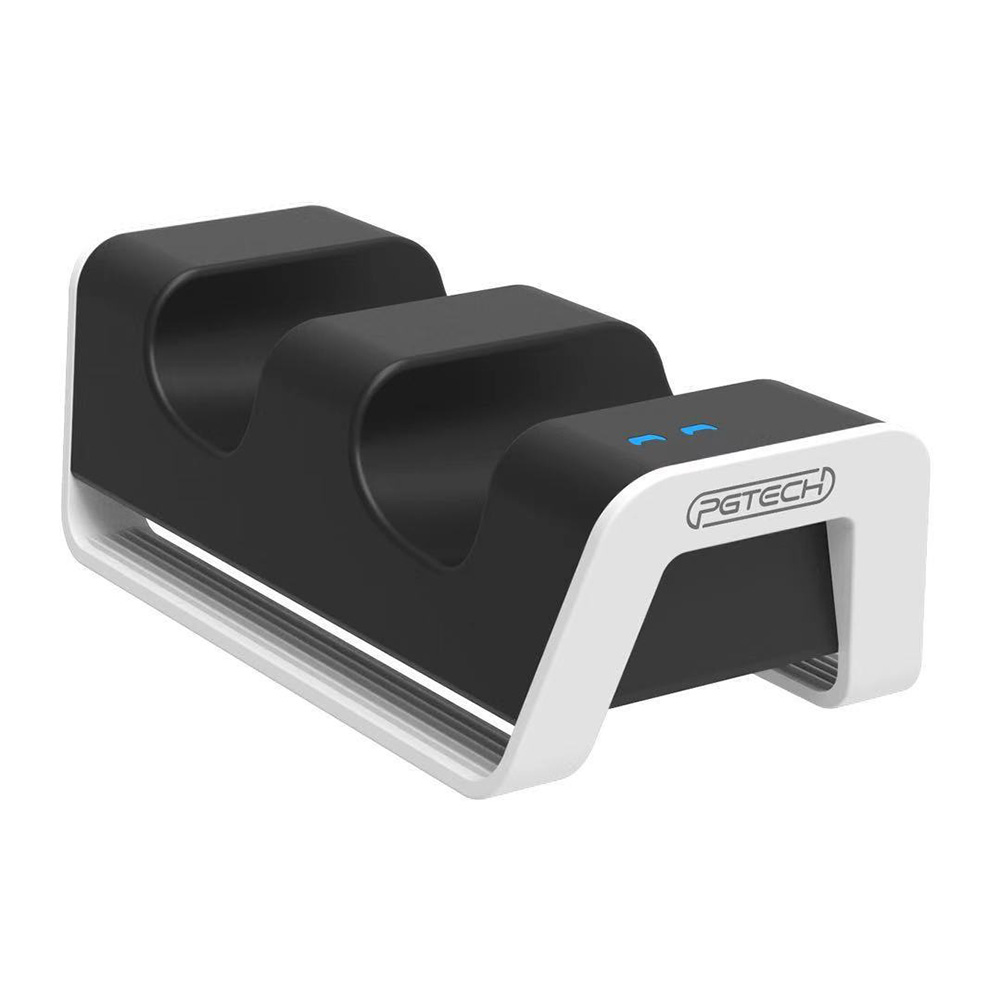 

Controller Dual Charger Cradle for Sony PS5 Gamepad Power Station (White), 501 Original
