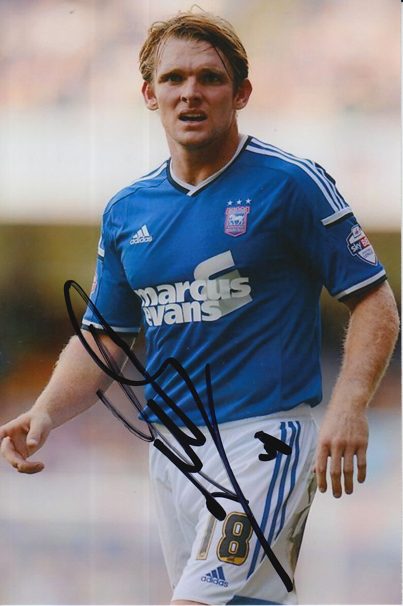 IPSWICH HAND SIGNED JAY TABB 6X4 Photo Poster painting.