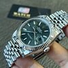 Rolex Datejust 41mm/36mm Stainless Steel on Jubilee with Mint Green Dial and Fluted Bezel Replica