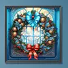 Christmas Wreath-Paint by Numbers Acrylic Painting 40*40CM