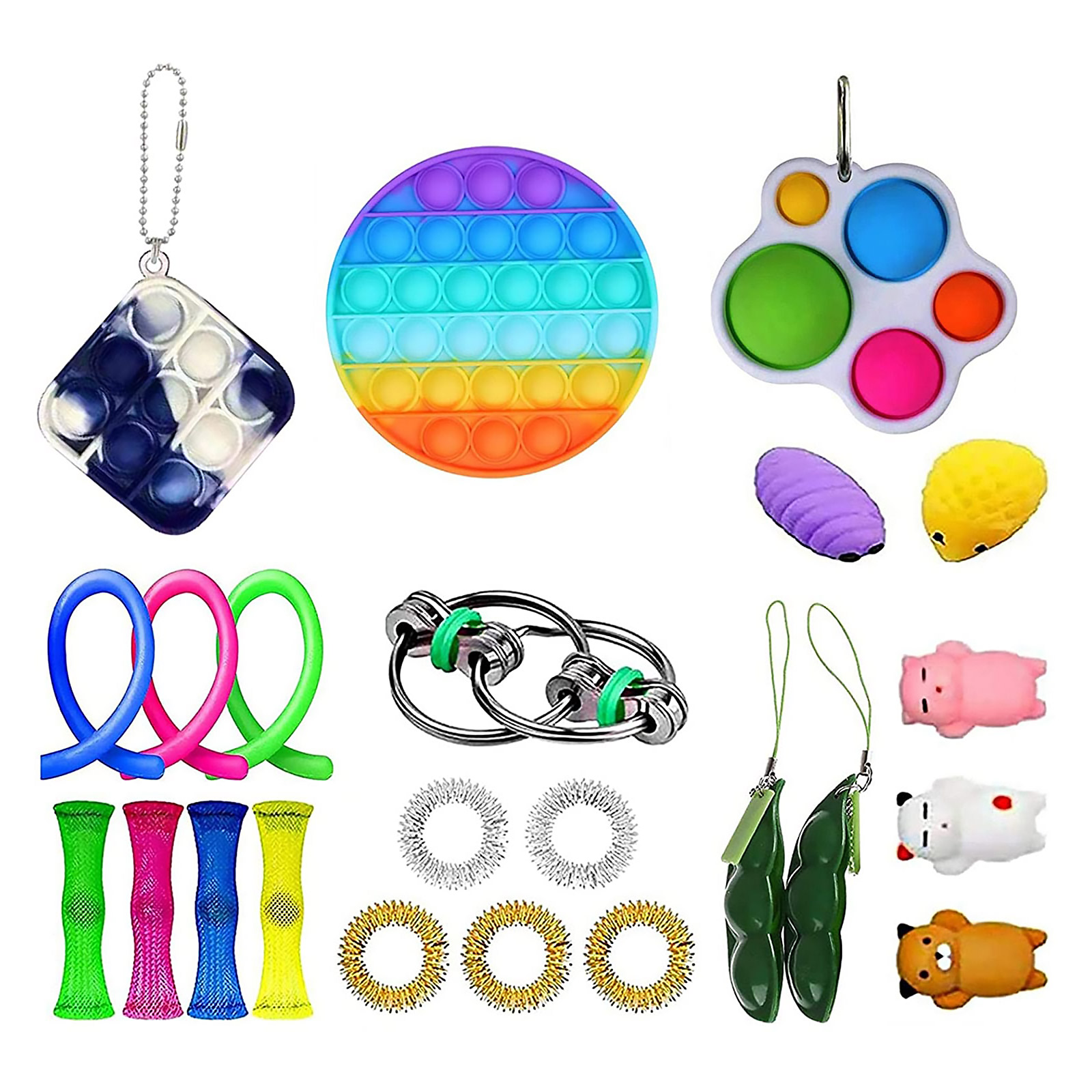 

23pcs Sensory Fidget Toys Set, 501 Original
