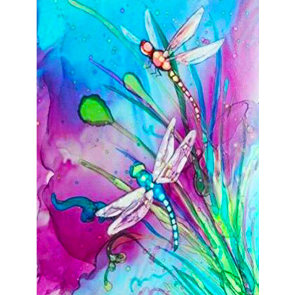 

Dragonfly - Round Drill Diamond Painting - 30*40CM, 501 Original