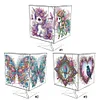 Four Sided Butterfly Multifunctional Diamond Night Lamp Kit
