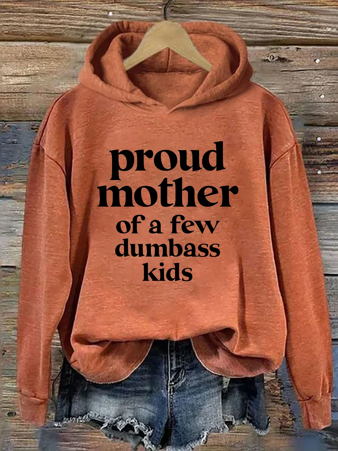 Proud Mother Of A Few Dumbass Kids Hoodie