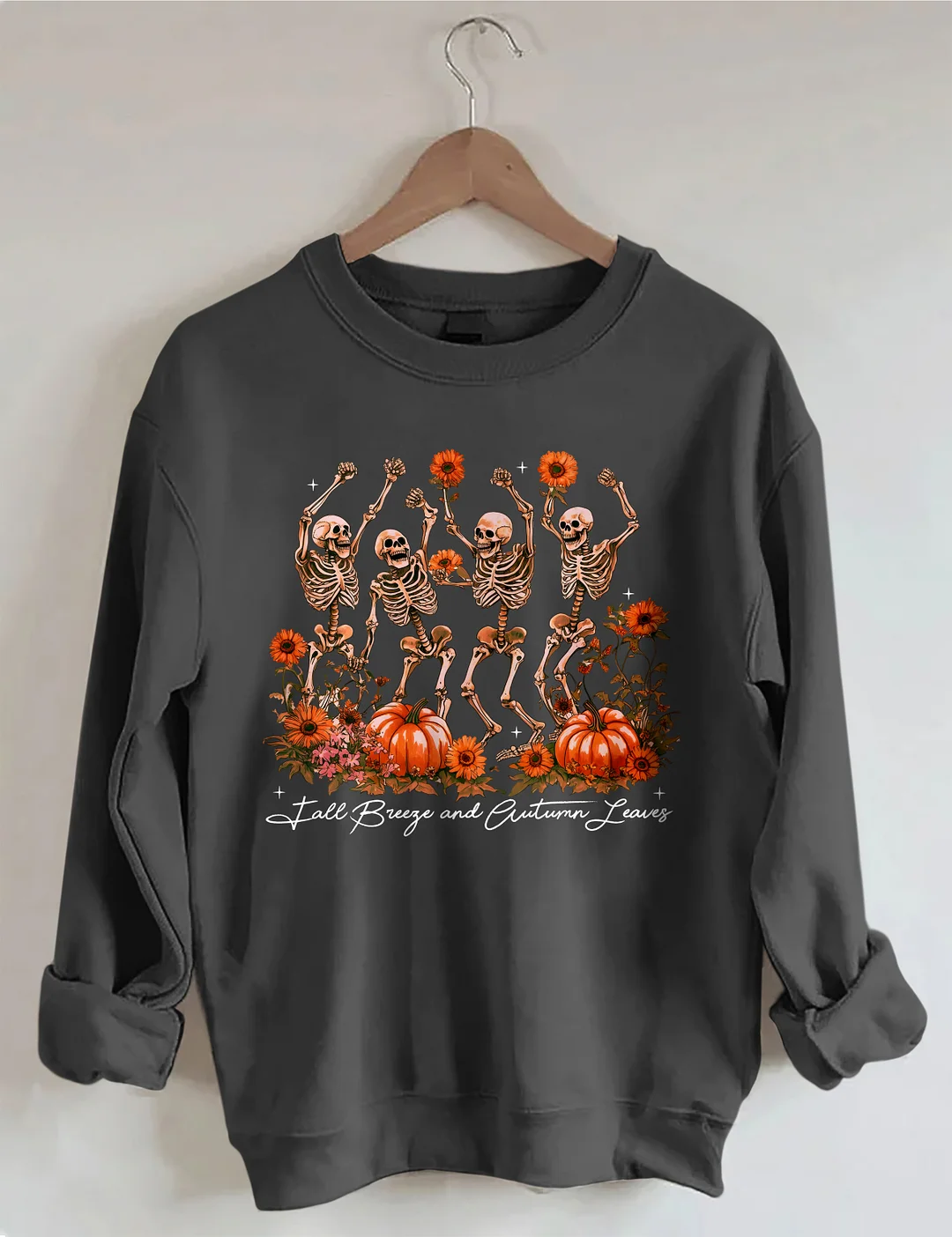 Fall Breeze and Autumn Leaves Sweatshirt