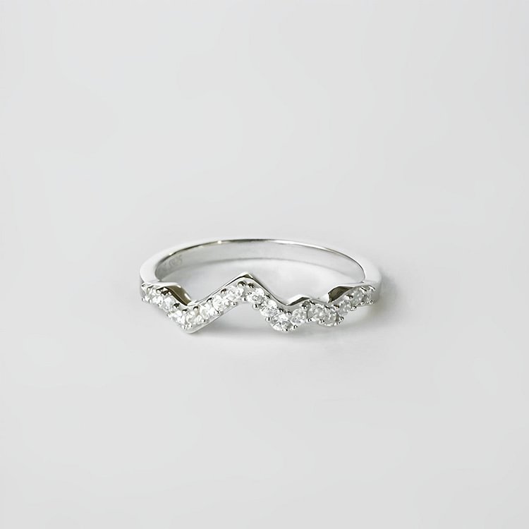 S925 Even Though Life May be Hard Right Now It'll be Beautiful When You Get to The Top Couple Ring