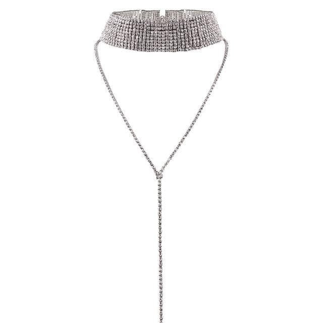 Rhinestone Crystal Gem Luxury Collar Choker SP15459